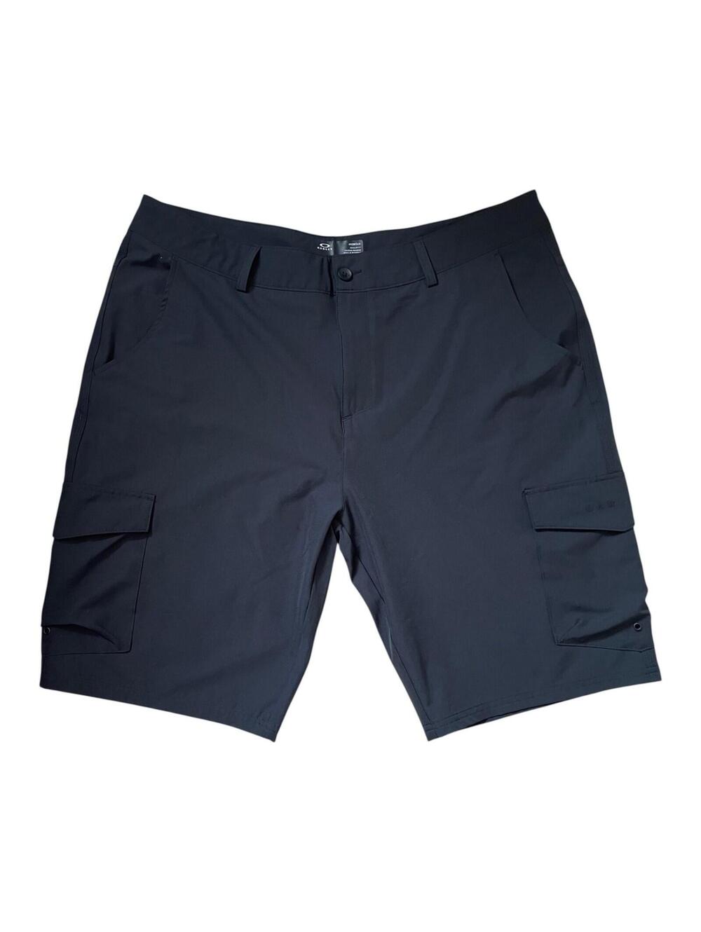 Oakley Hydrolix Black Cargo Golf Shorts Men's 40x11 CLEAN!